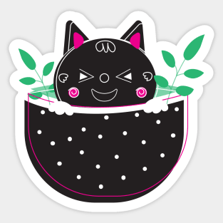 Witty Kitty Sticker